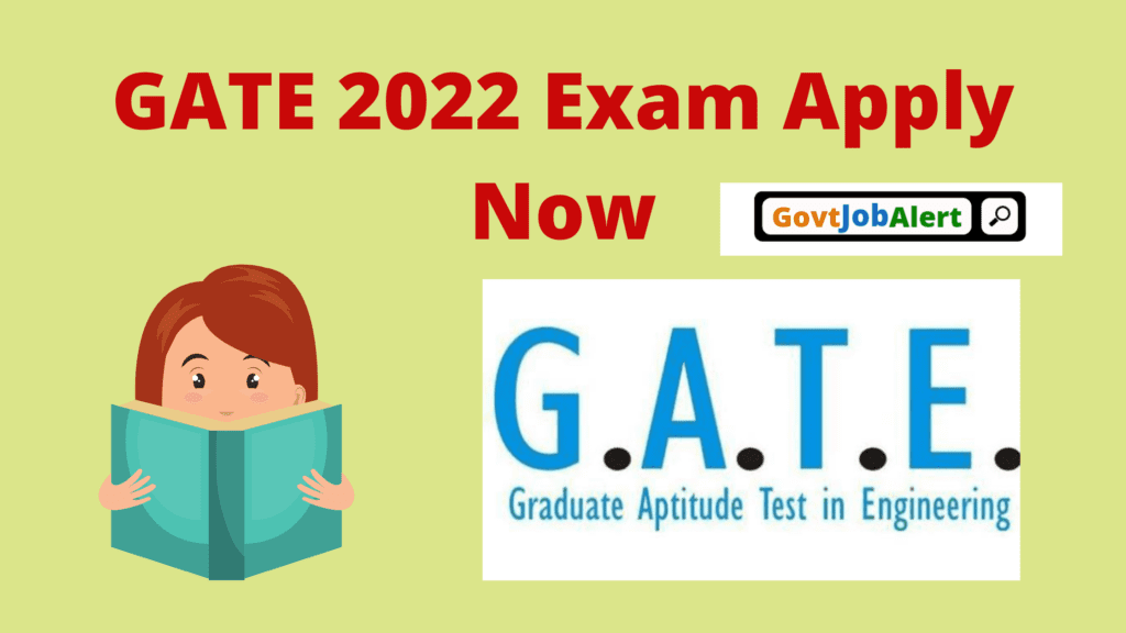 GATE 2022 Application Form exam date