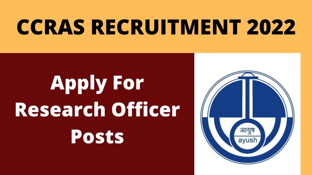 apply for ccras recruitment 2022