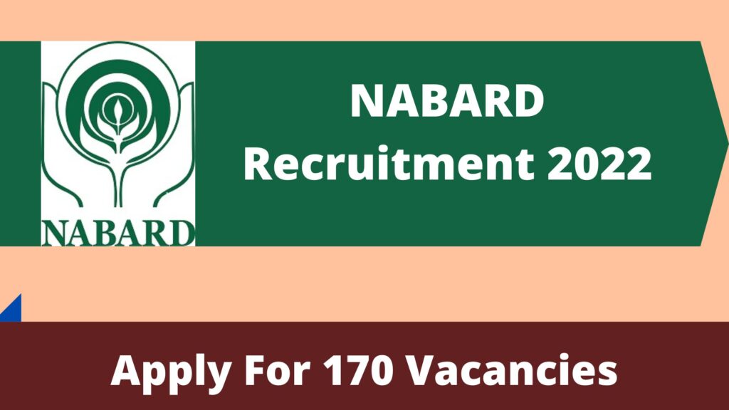 NABARD Recruitment 2022 Grade A Apply online