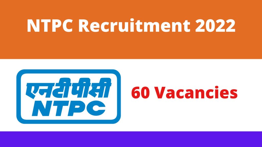 ntpc recruitment 2022 apply online